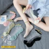 Sock street vending, one-piece consignment, crystal socks for women spring and summer, thin mid-calf socks, glass fiber lace socks, breathable and odor-resistant short socks. Wholesale of Zhuji hosiery, one-piece consignment Application Scenario